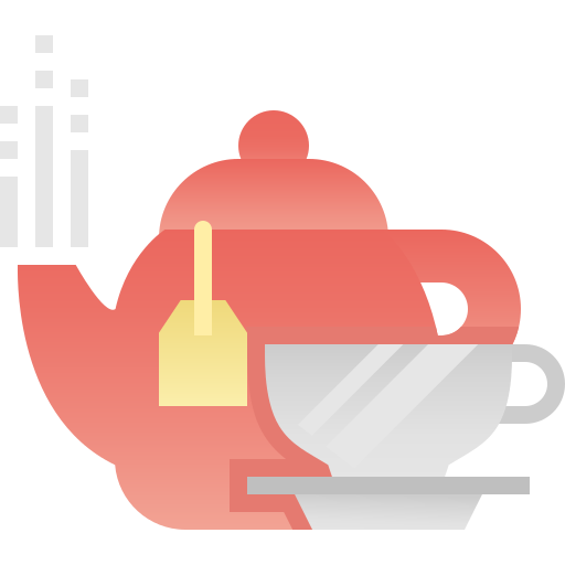 お茶 Pixelmeetup Flat icon