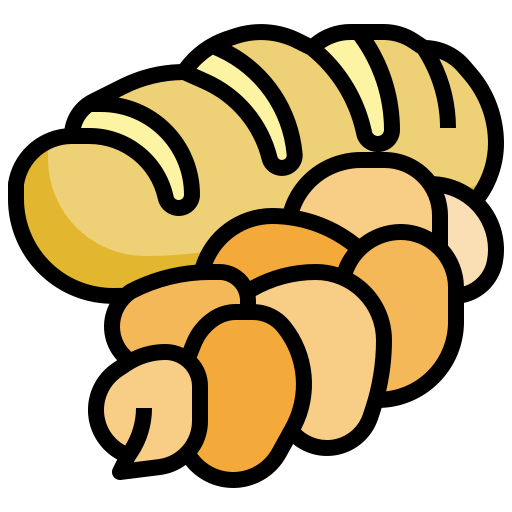 Bread Surang Lineal Color icon