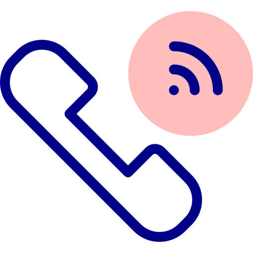 전화 Detailed Mixed Lineal color icon
