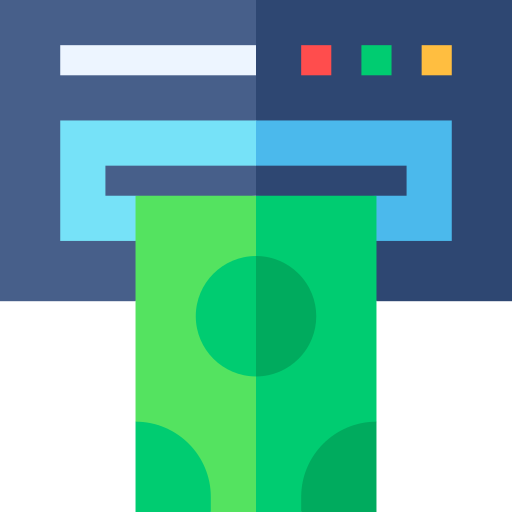 Atm Basic Straight Flat icon