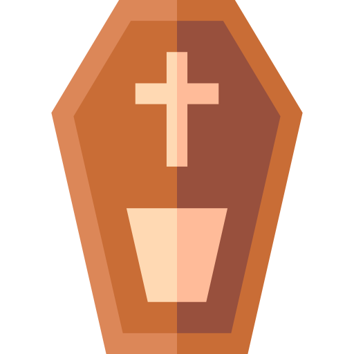 Гроб Basic Straight Flat иконка