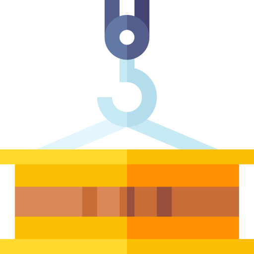 クレーン Basic Straight Flat icon