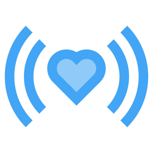 Love is in the air Generic Blue icon