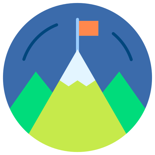 montaña Generic Flat icono