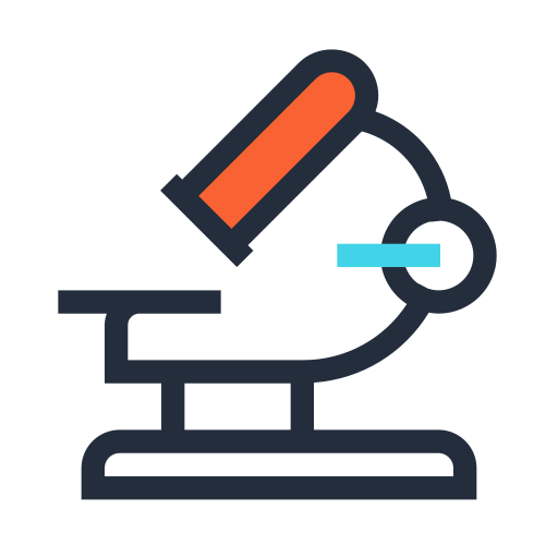 Microscope Generic Fill & Lineal icon