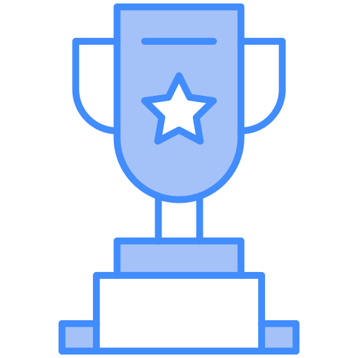 Trophy Generic Blue icon