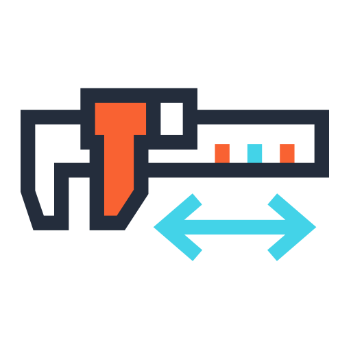 Caliper Generic Fill & Lineal icon