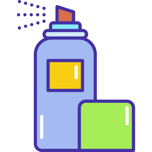 spray para el cabello Generic Outline Color icono