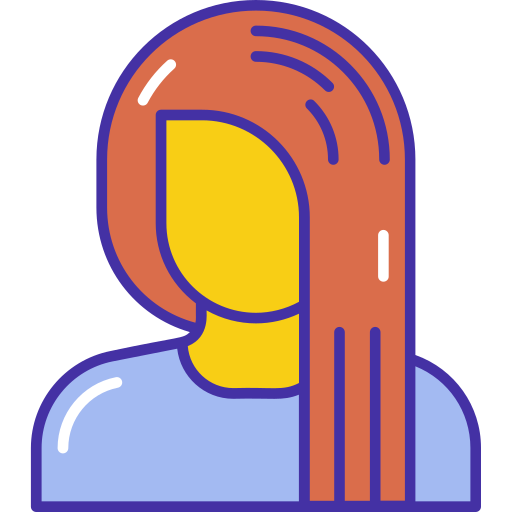 frauen Generic Outline Color icon