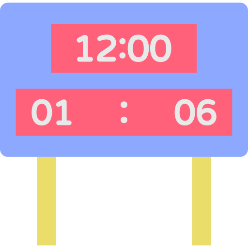 スコアボード Generic Flat icon