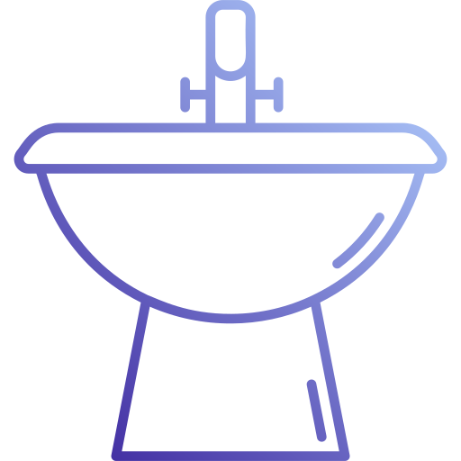 Wash basin Generic Gradient icon