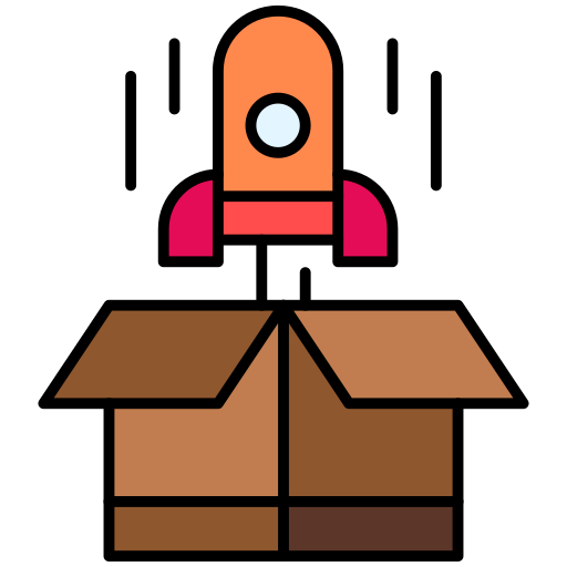 raket lancering Generic Outline Color icoon
