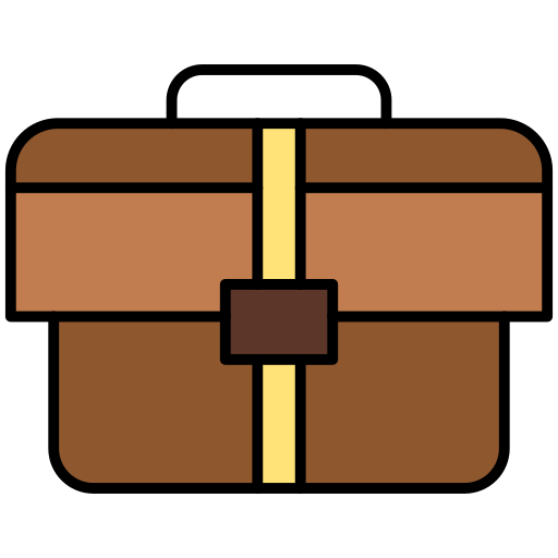 Briefcase Generic Outline Color icon