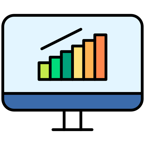 Data analytics Generic Outline Color icon