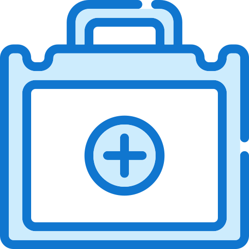 kit di pronto soccorso Generic Blue icona