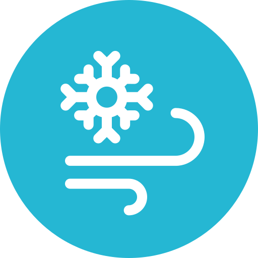 Snow storm Generic Flat icon