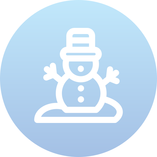 Snowman Generic Flat Gradient icon