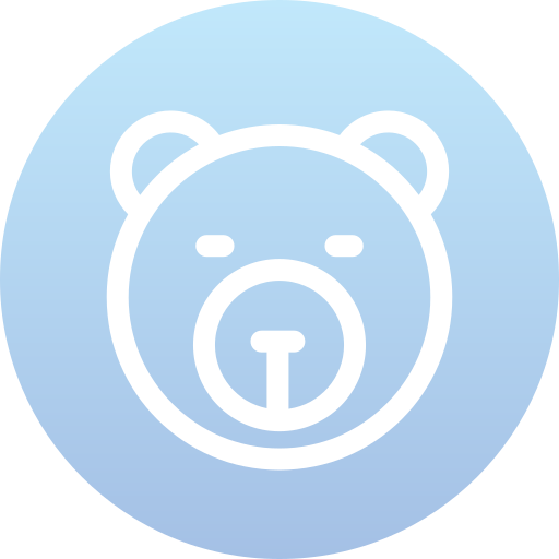 Bear Generic Flat Gradient icon