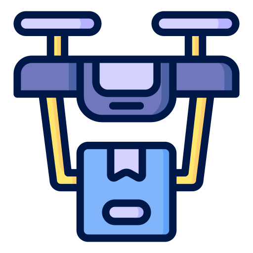 Drone Generic Outline Color icon