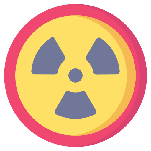 nucléaire Generic Flat Icône