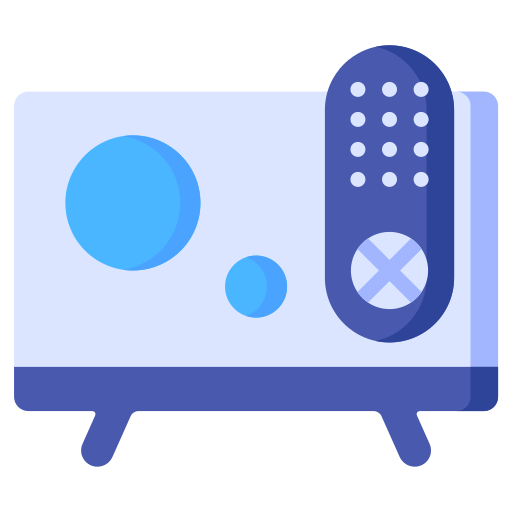 smart tv Generic Flat icoon