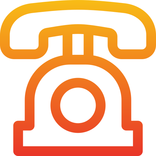 古い電話 Generic Gradient icon