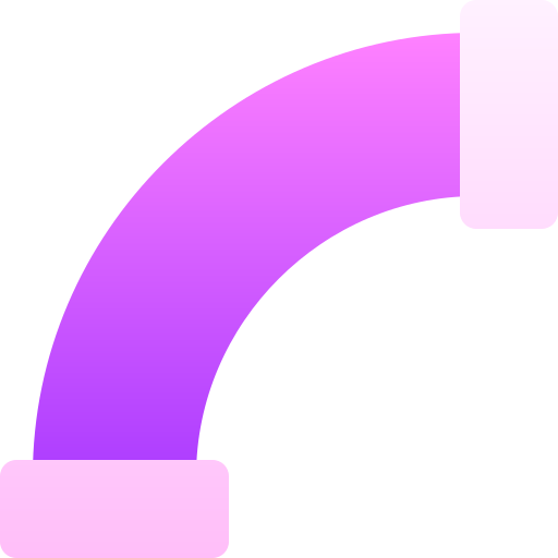 tubo Basic Gradient Gradient icono