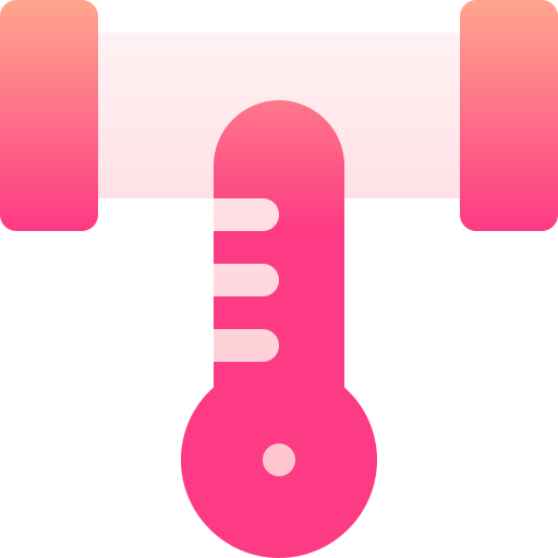 temperatura Basic Gradient Gradient icono
