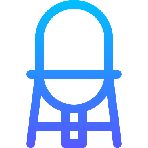 torre de agua Basic Gradient Lineal color icono