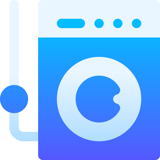세탁기 Basic Gradient Gradient icon