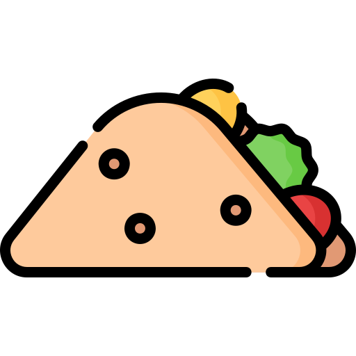 taco Special Lineal color icon