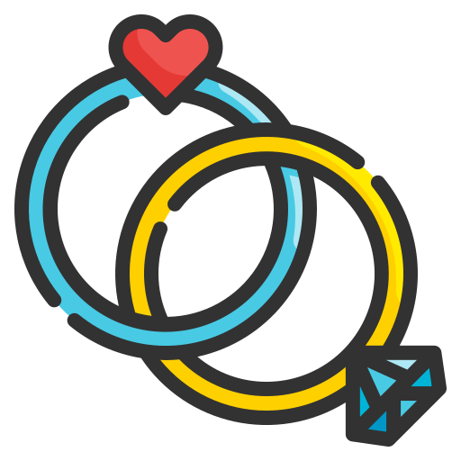 Rings Wanicon Lineal Color icon
