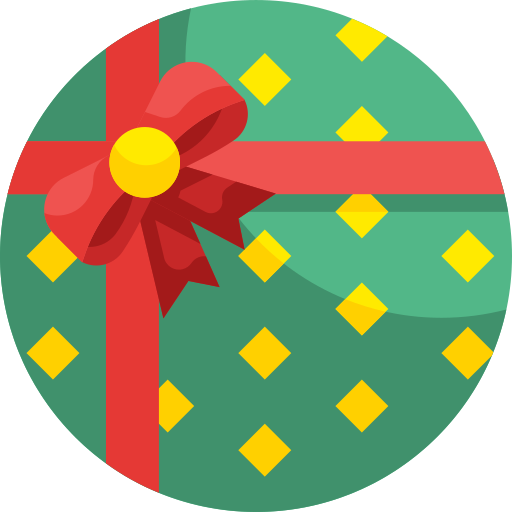 caja de regalo Wanicon Flat icono