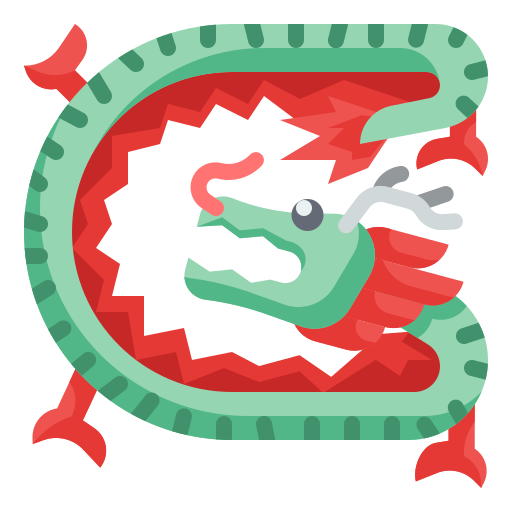 ドラゴン Wanicon Flat icon