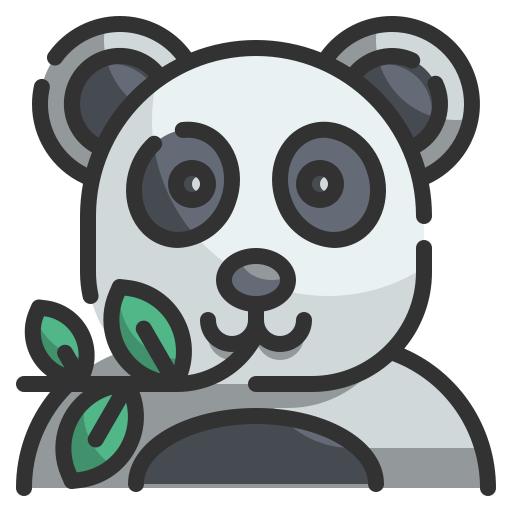 Panda Wanicon Lineal Color icon