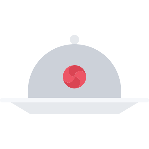 Plate Coloring Flat icon