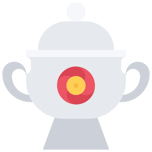 Bowl Coloring Flat icon