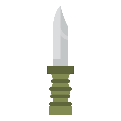 coltello Iconixar Flat icona
