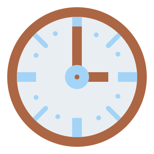 Clock Iconixar Flat icon