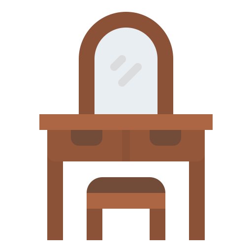 Dressing table Iconixar Flat icon