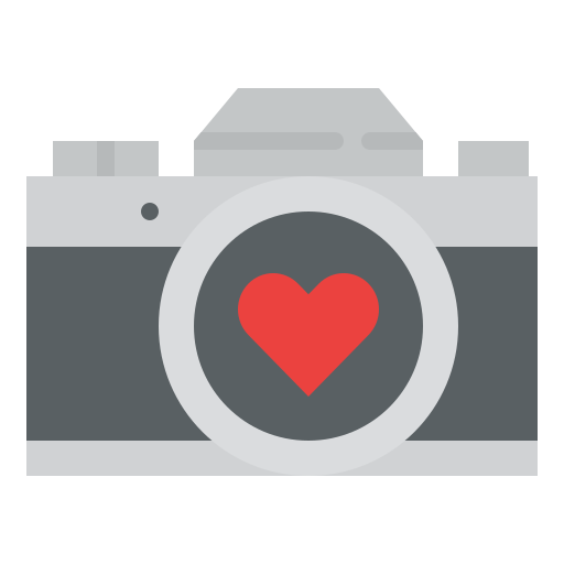 カメラ Iconixar Flat icon