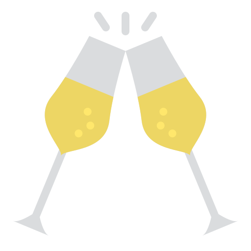 Champagne Iconixar Flat icon
