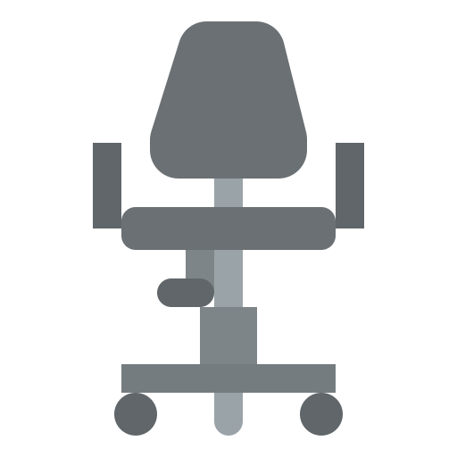 Office chair Iconixar Flat icon
