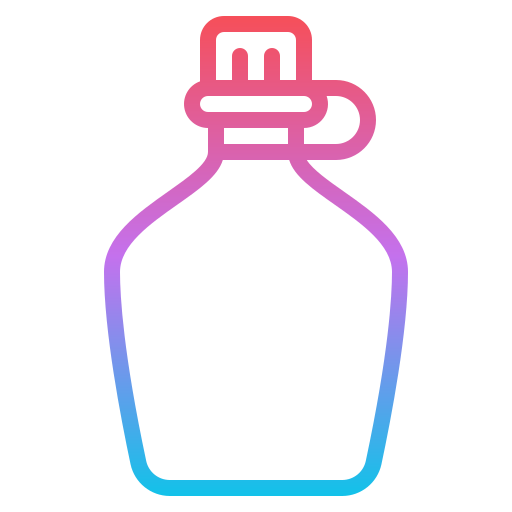 botella de agua Iconixar Gradient icono