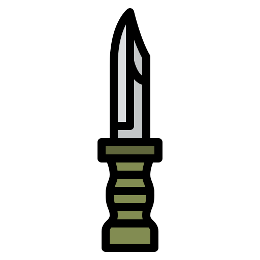 Knife Iconixar Lineal Color icon