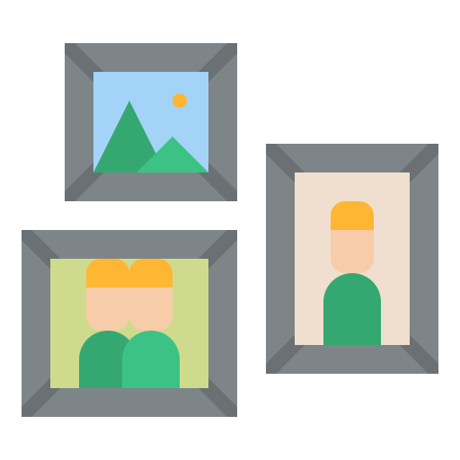 Picture frames Iconixar Flat icon