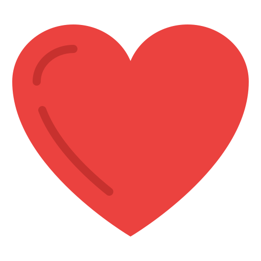 Сердце Iconixar Flat иконка