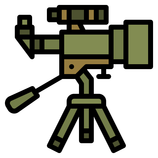 望遠鏡 Iconixar Lineal Color icon