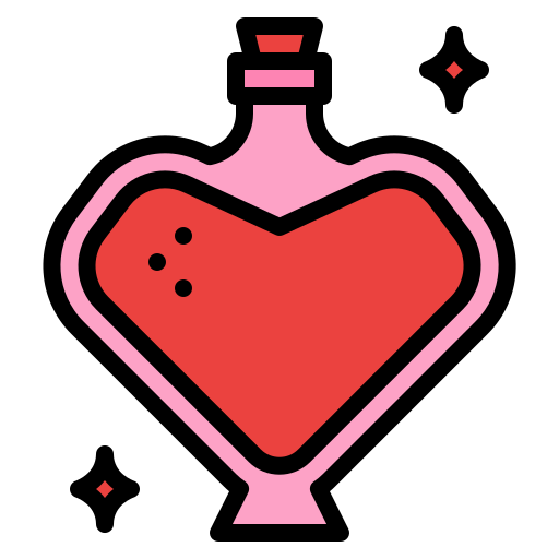 Love potion Iconixar Lineal Color icon