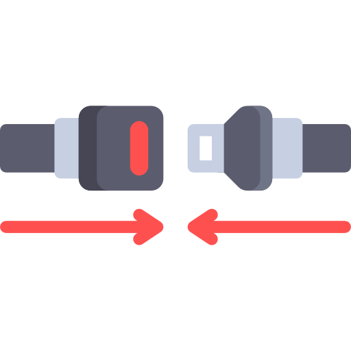 Safety belt Special Flat icon